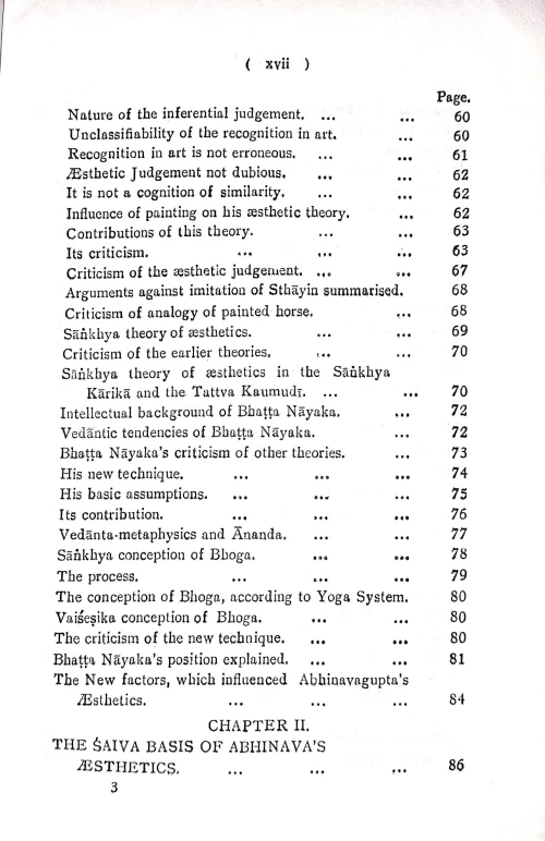 Comparative Aesthetics ( Indian Aesthetics) Vol I